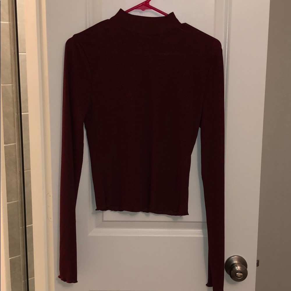 Maroon long sleeve
